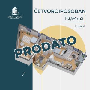 prodat 113 prvi sprat