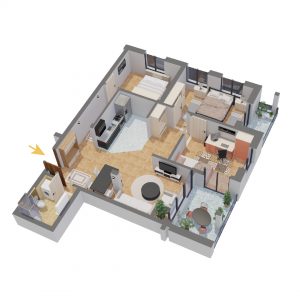 Četvorosoban-85,70m2-Dunavska-42