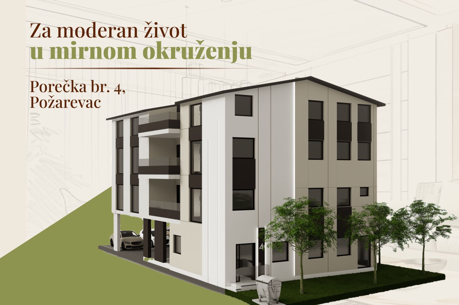 Porečka 4 Požarevac novogradnja stanovi (1)